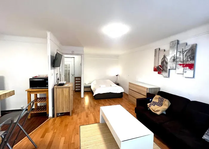 Studio Vidal In The City Center Of Cannes With Ac
